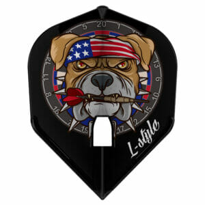 Big Dog Dart Flight Black