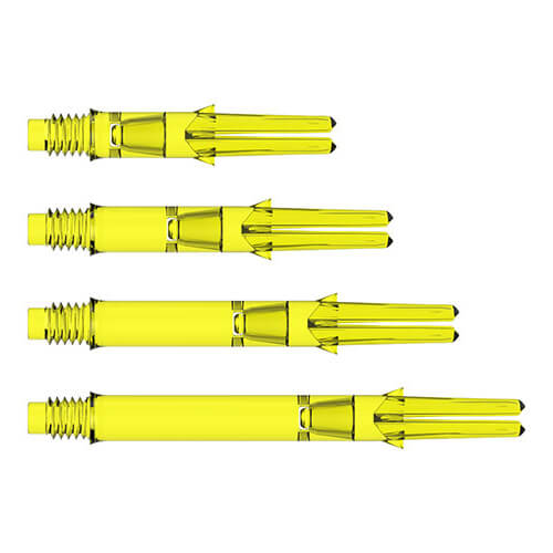 L-Style L-Shaft Straight Clear Shaft Yellow