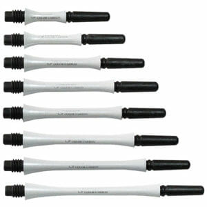 Cosmo Fit Shaft Carbon Hybrid Locked Slim Black and White