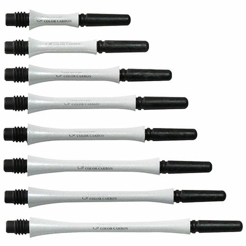 Cosmo Fit Shaft Carbon Hybrid Locked Slim Black and White