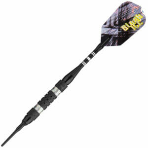 Black Ice Soft Tip Dart Silver