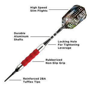 Sure Grip Soft Tip Dart Red
