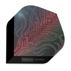 Dragon hologram - grey dragon - black flight background