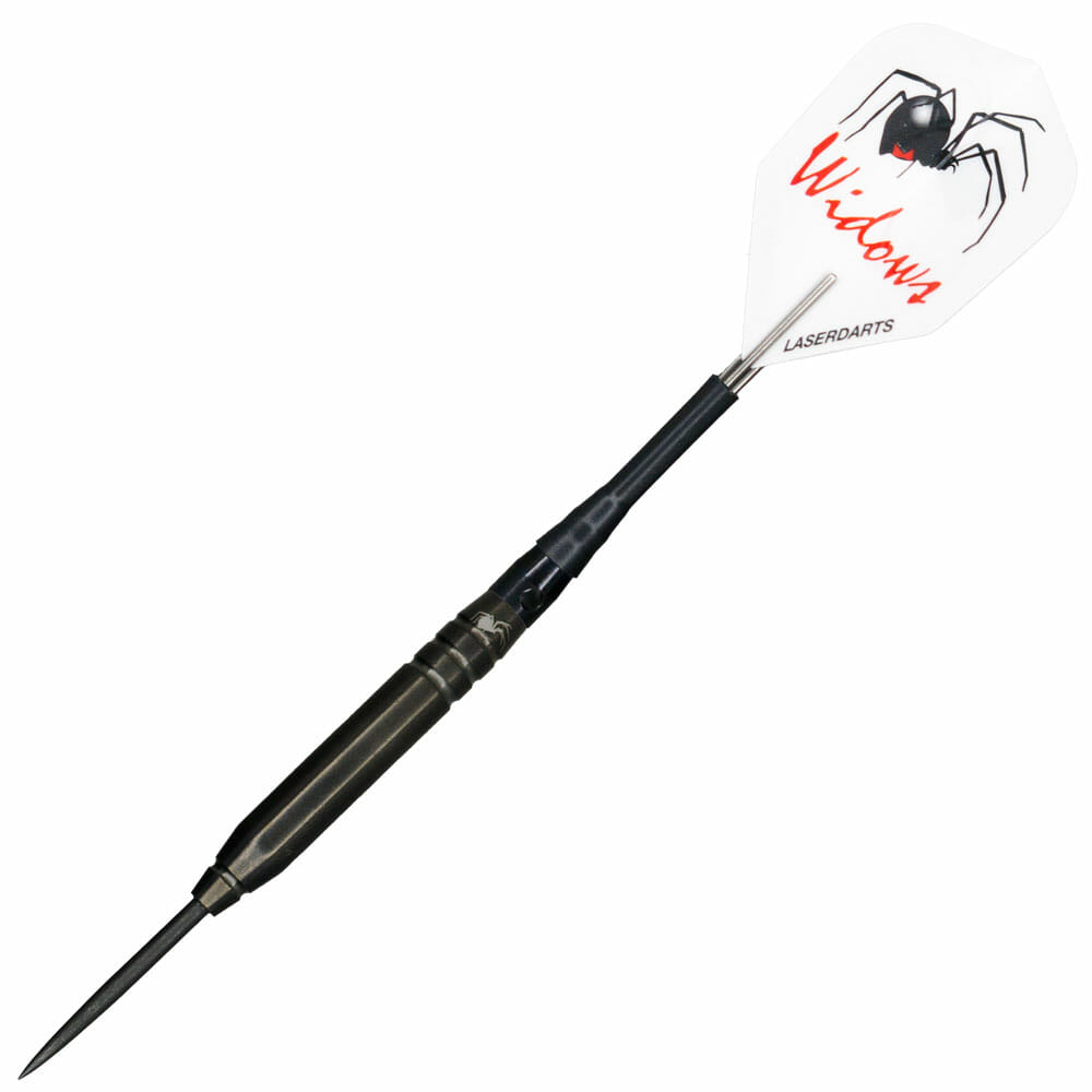 Laserdart Black Widow Steel Tip Dart Black