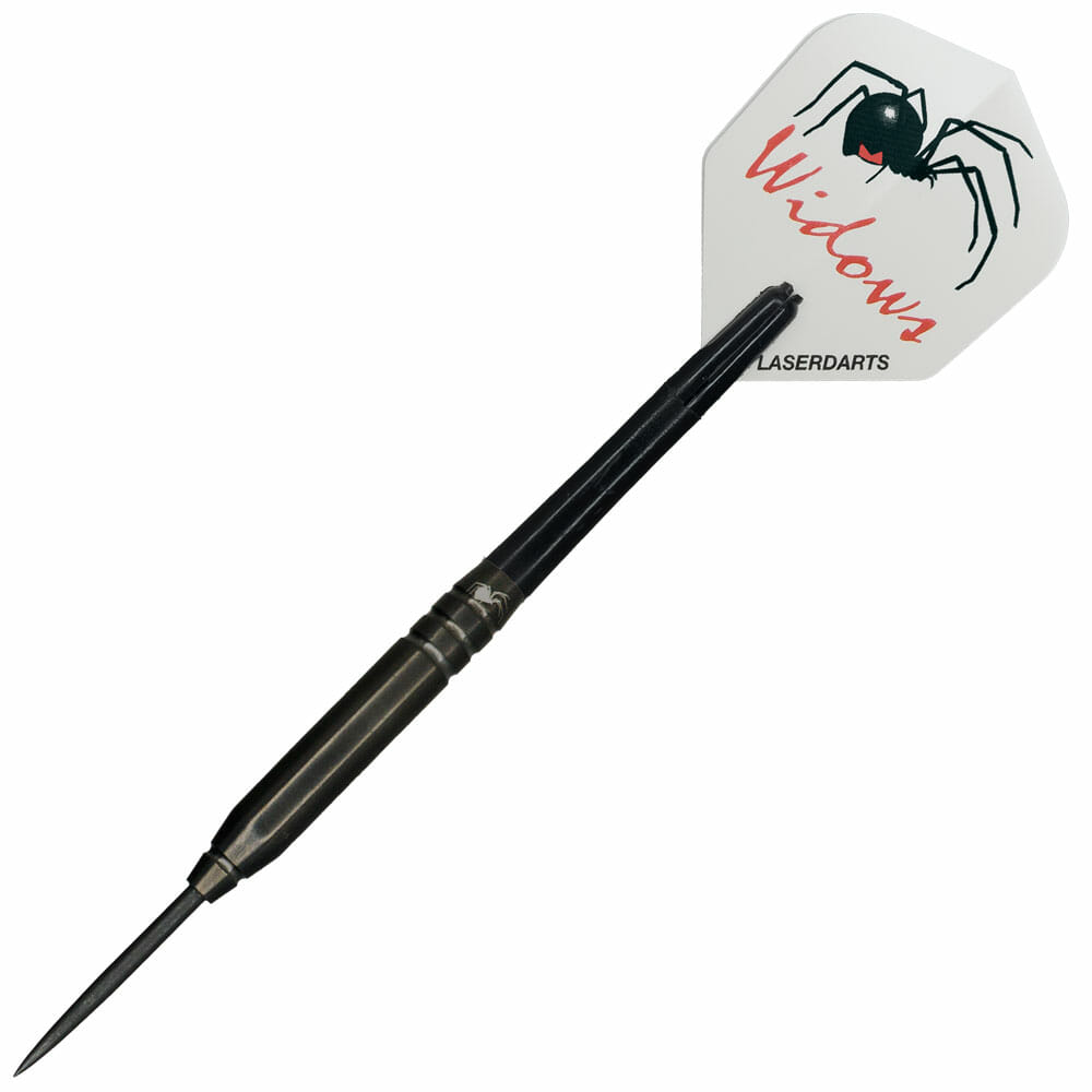 Laserdart Black Widow Steel Tip Dart Black