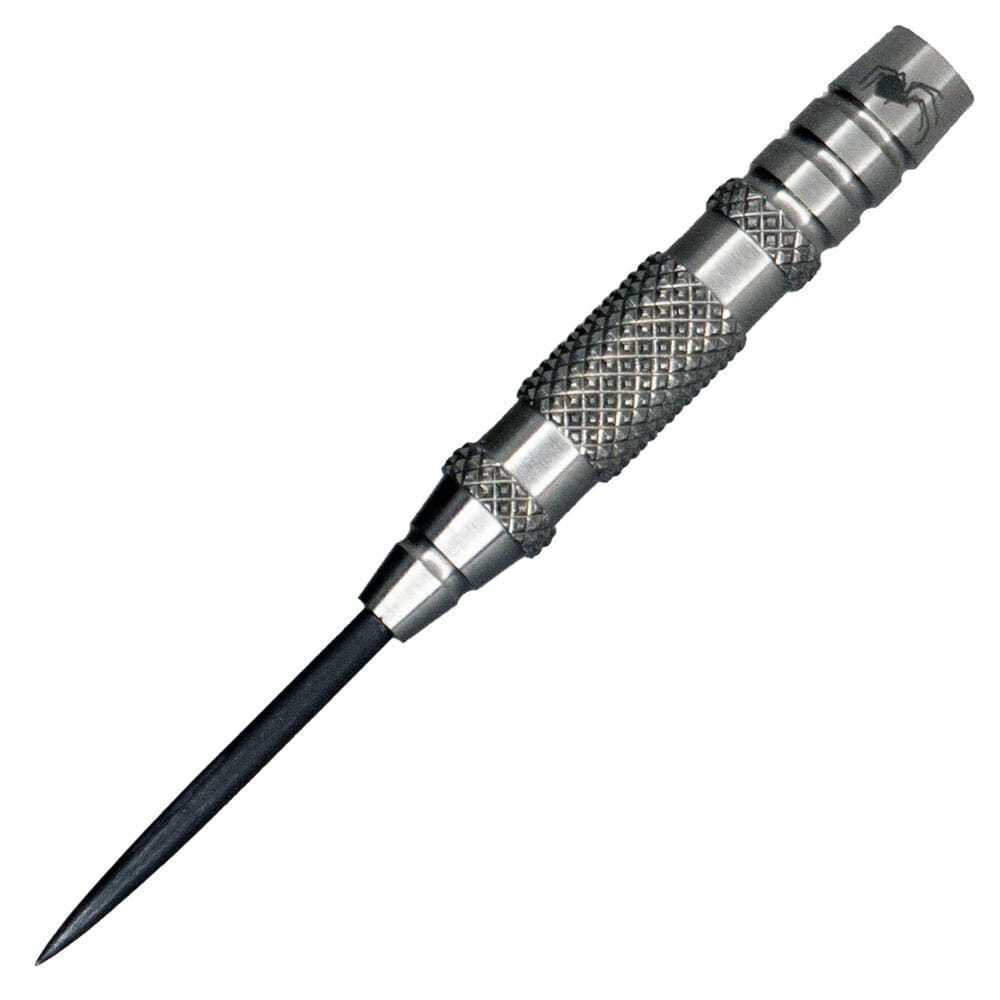 Laserdart Silver Widow Fixed Steel Tip Dart - Knurled - Horizon Darts