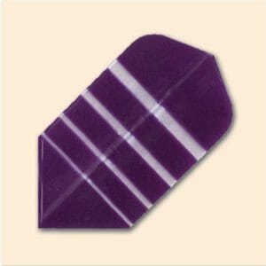 Purple with White Stripes Slim Flight