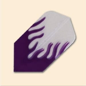 Purple Flame with White Slim Flight