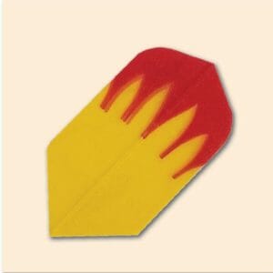 Yellow Flame with Red Slim Flight