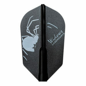 Laserdarts Widows Flight Slim Black