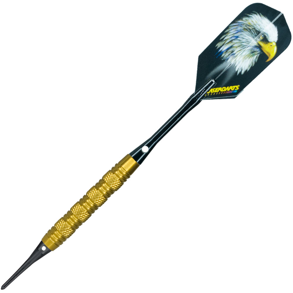 Black Eagle Soft Tip Dart Yellow 2