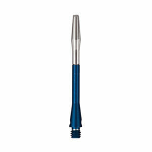 Sliver and Blue Aluminum Shaft