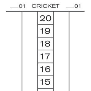 White Dry Erase Scoreboard