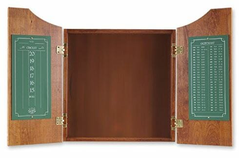 Dartboard Cabinet Open