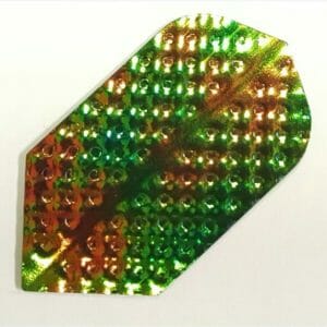 Green Reflective Dimpled Flight
