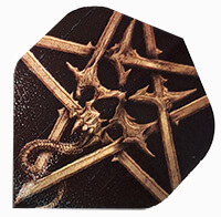 Alchemy Flights Copper Pentacle Skull