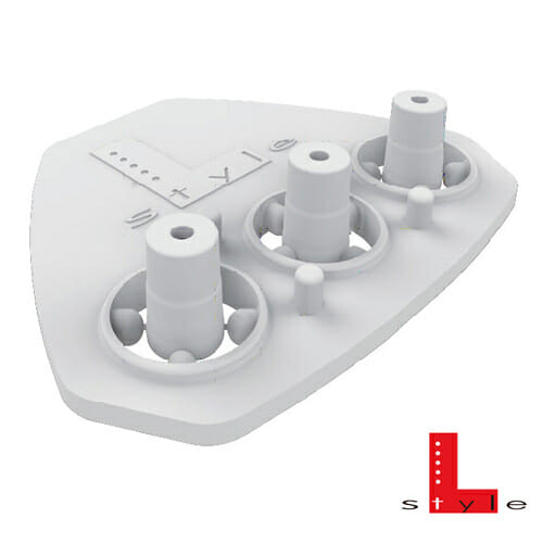 L-Style White Gomu
