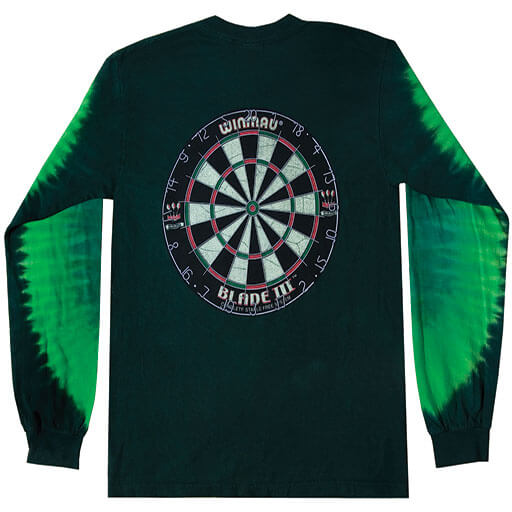 T-SHIRT *STARBURST* (LS - DARK GREEN)