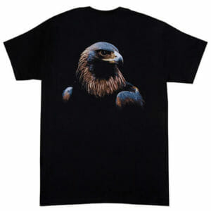 T-SHIRT LASERDARTS EAGLE (BLACK)