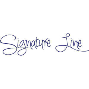Signature Line