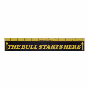 The Bull Starts Here Throw Line