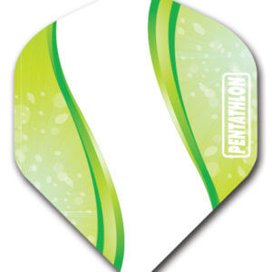 Pentathlon Green and White Wave Standard Flight