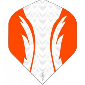Archers X Orange and White Flight