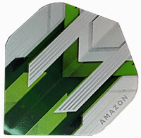 Amazon Green and White Flight