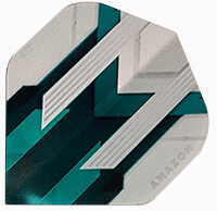 Amazon Teal and White Flight