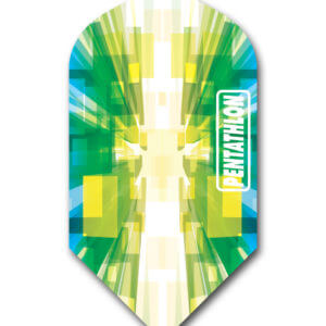Pentathlon Green and Blue Matrix Slim Flight