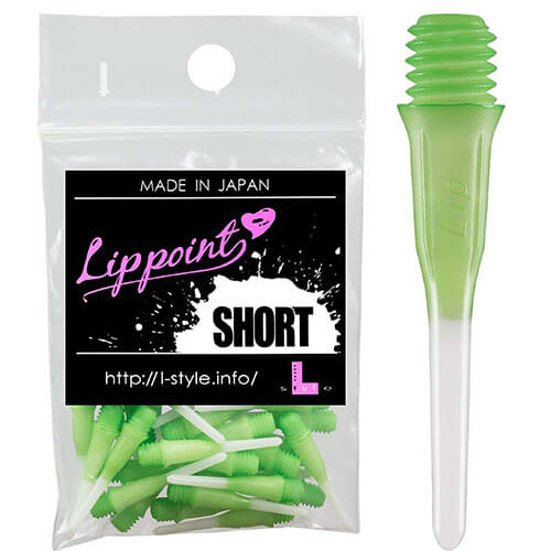 L-Style 2-Tone Lippoint Soft Tip Points Green Bag