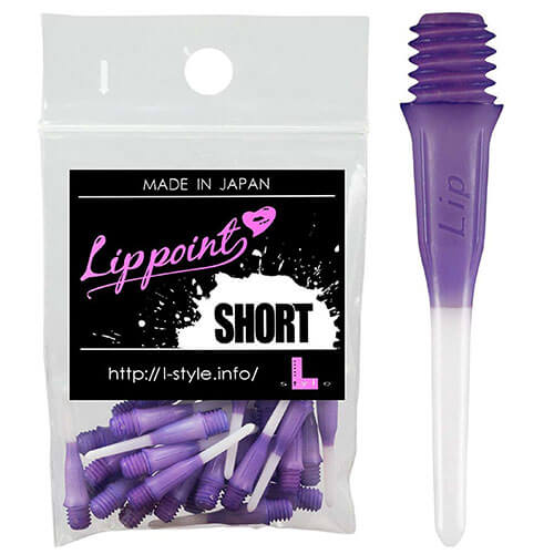 L-Style 2-Tone Lippoint Soft Tip Points Purple Bag