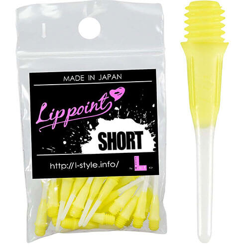 L-Style 2-Tone Lippoint Soft Tip Points Yellow Bag