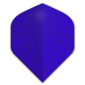 Hard Poly Starburst Blue Flight