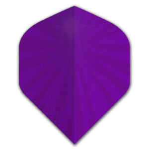 Hard Poly Starburst Purple Flight