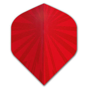 Hard Poly Starburst Red Flight