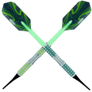 Disco Fever Soft Tip Dart Green and Lime