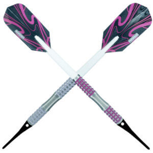 Disco Fever Lavender and Pink Soft Tip Darts