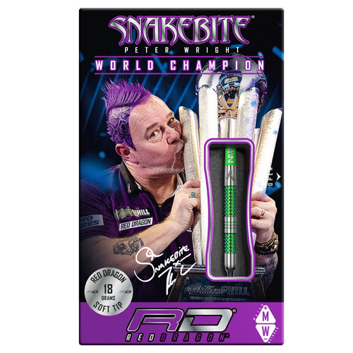 Red Dragon Peter Wright Mamba Soft Tip Dart Box