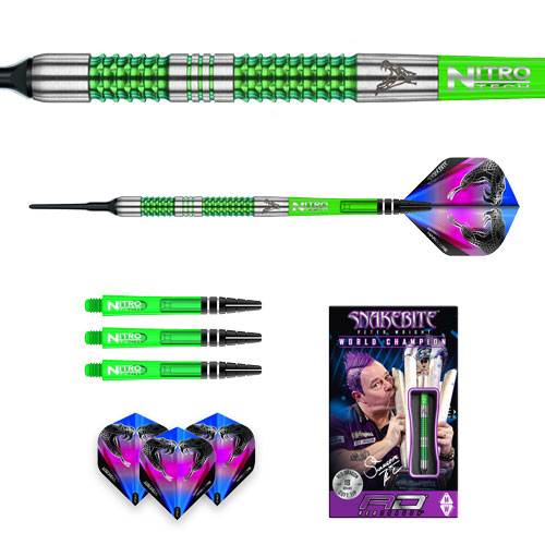 Red Dragon Peter Wright Mamba Soft Tip Dart Package