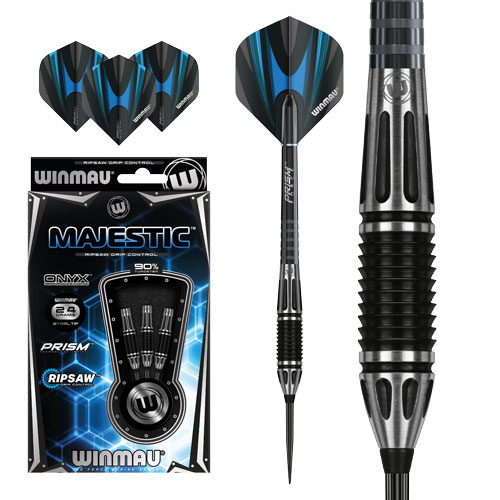 Winmau Majestic Steel Tip Dart Package