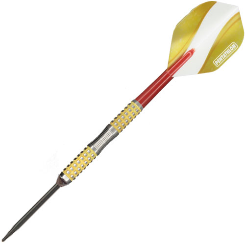 Disco Fever Steel Tip Dart Yellow