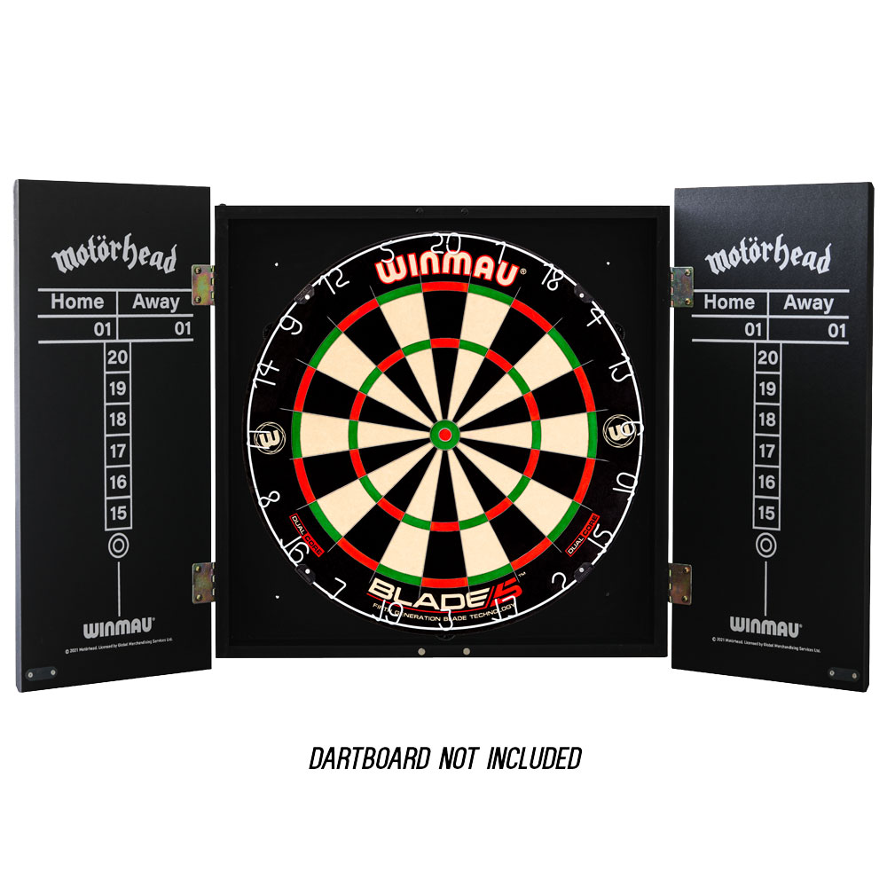 Iron Maiden Steel Tip Dart Cabinet Inside Motorhead