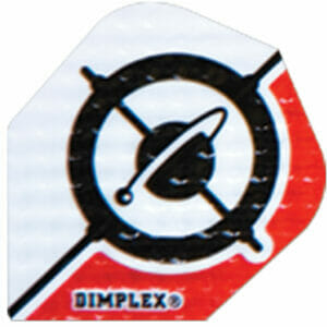 Dimplex Dart Flight White and Red