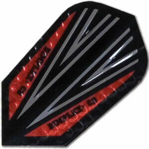 Dimplex Black Dart Flight Red