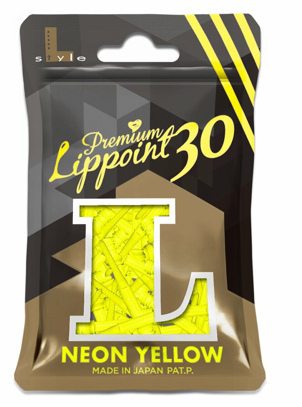 L-Style Lippoint Soft Tip Points Yellow - 30