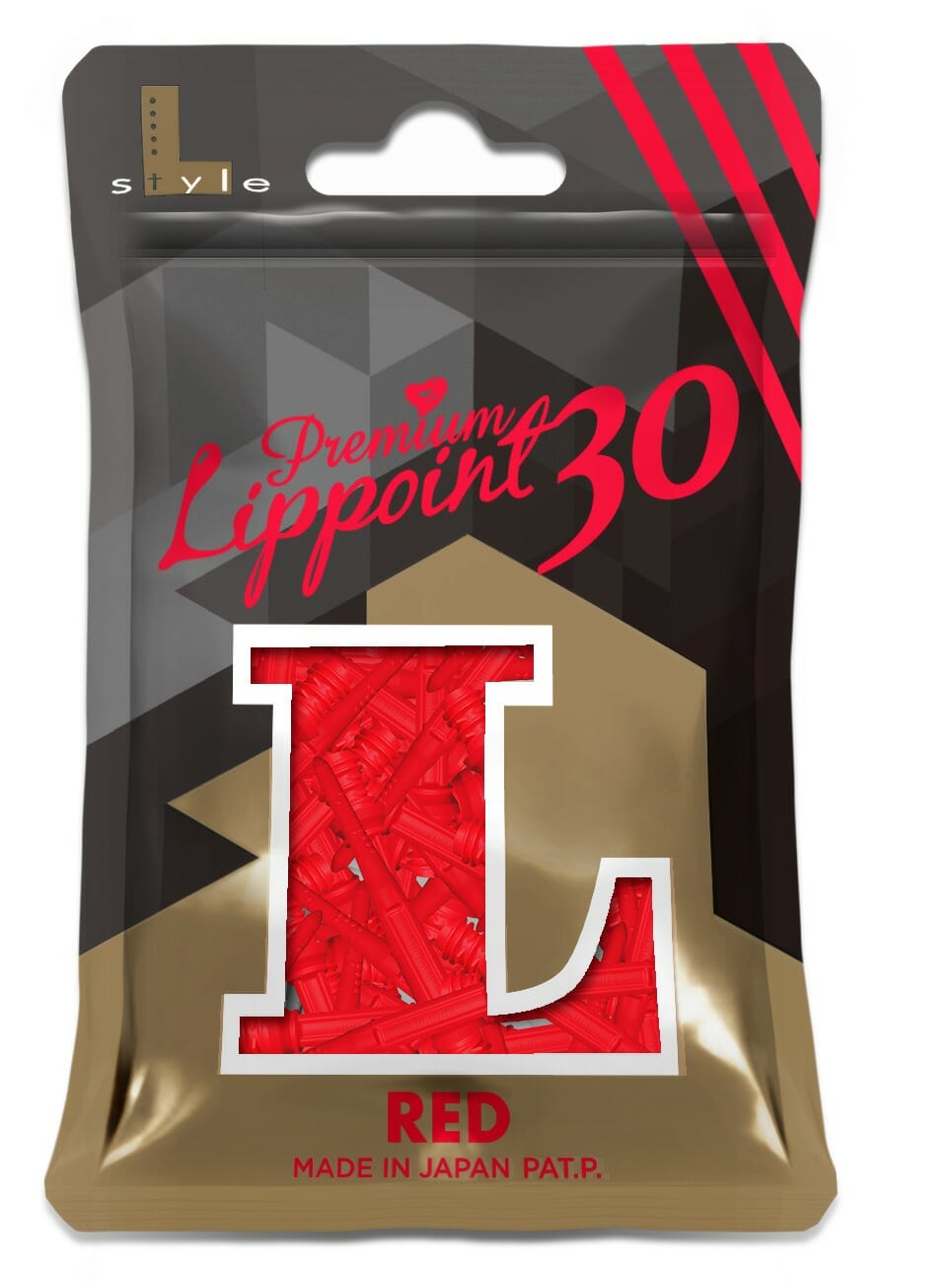 L-Style Lippoint Soft Tip Points Red - 30