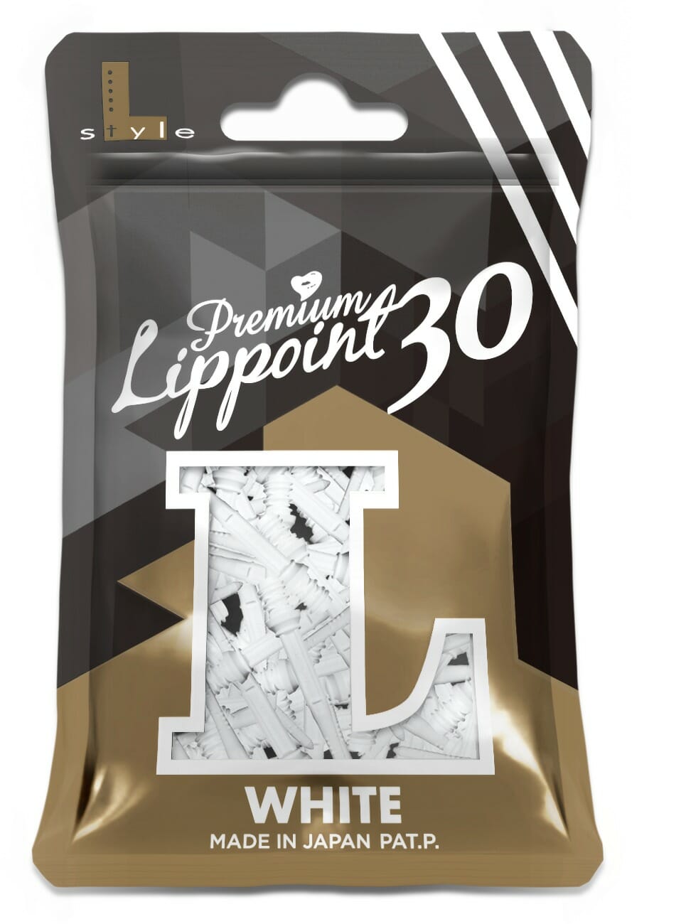 L-Style Lippoint Soft Tip Points White - 30