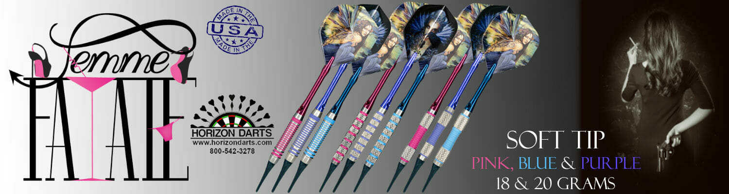 Femme Fatale Soft Tip Darts Banner
