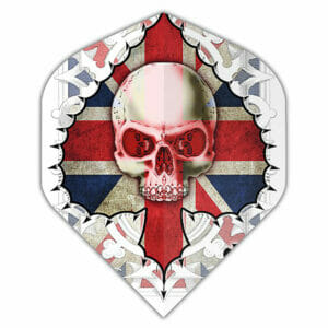 English Skull Dart Flight